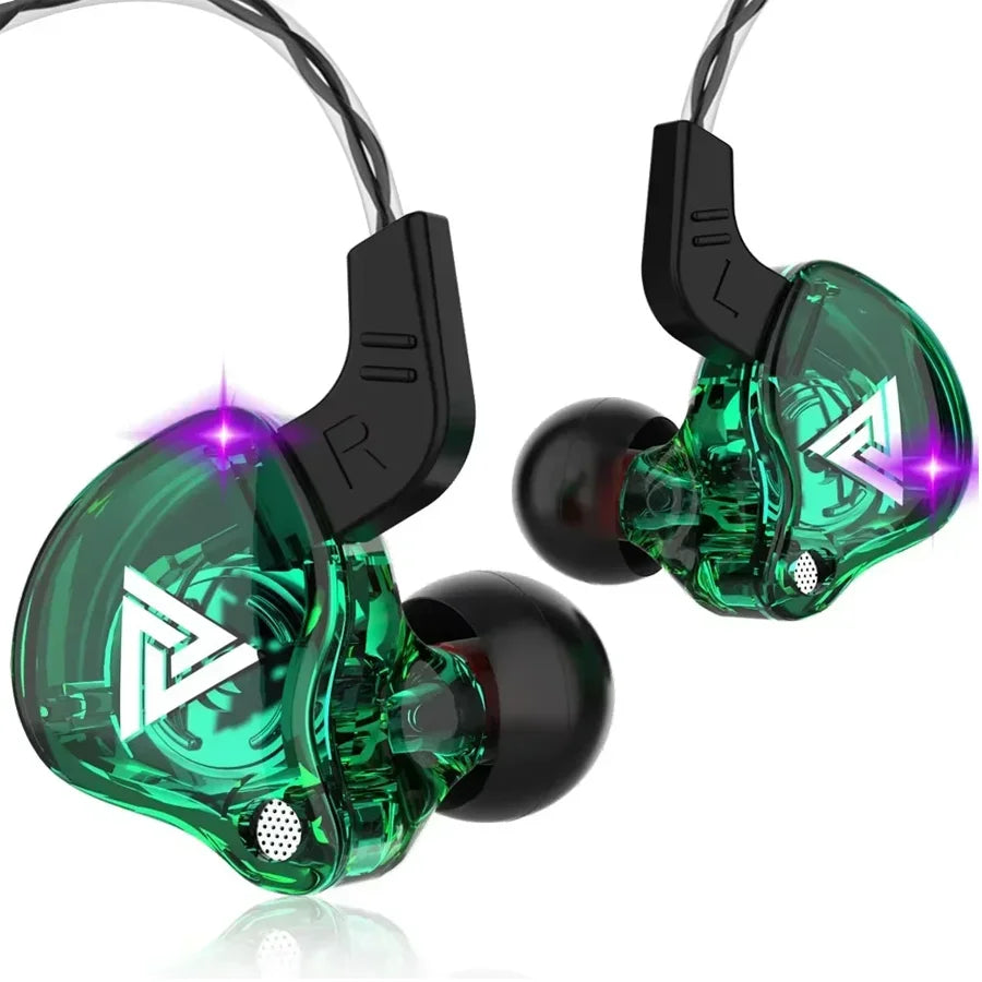 Écouteurs Filaires QKZ AK6 — Son Hi-Fi, Basses Puissantes & Micro Intégré