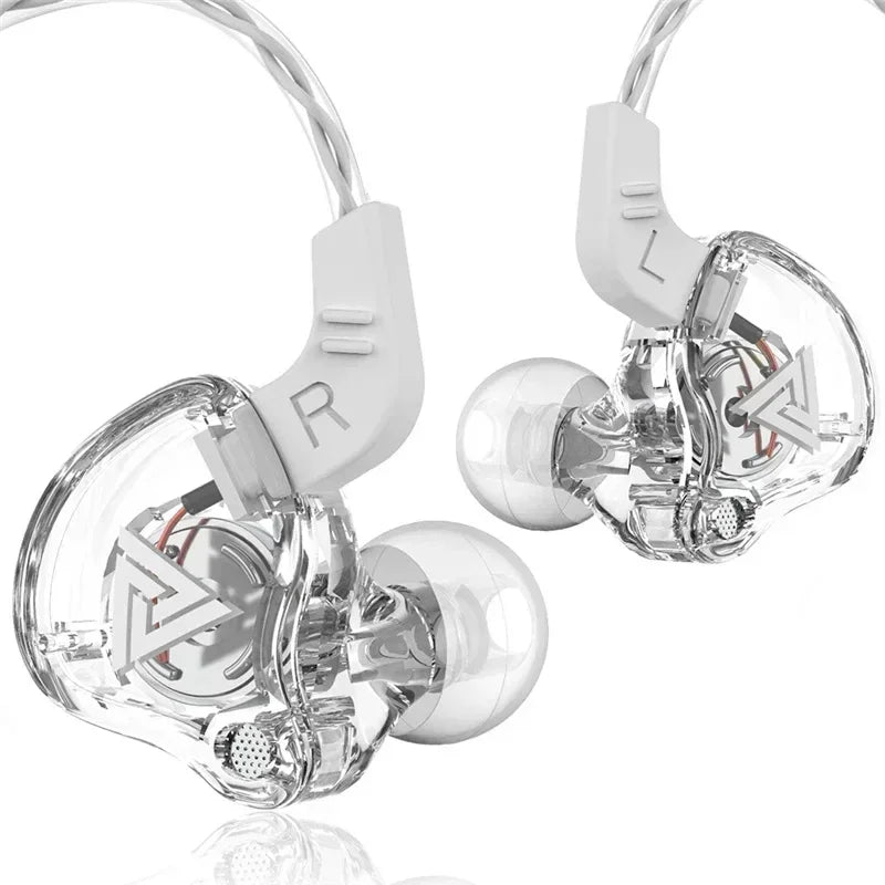 Écouteurs Filaires QKZ AK6 — Son Hi-Fi, Basses Puissantes & Micro Intégré