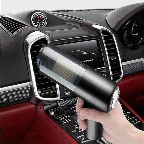 Aspirateur Portable 3-en-1 — Voiture & Maison, Charge USB, Aspiration & Soufflage