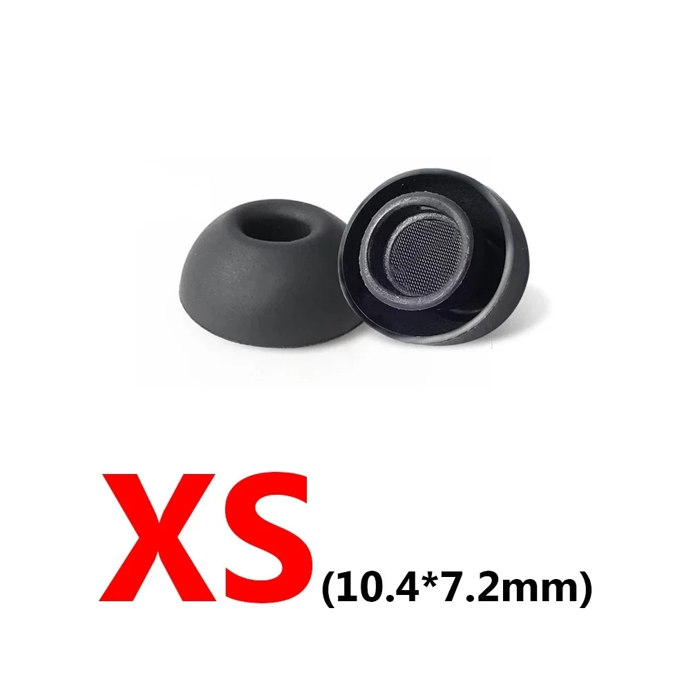 Embouts en Silicone pour AirPods Pro 1re et 2e Génération — XS/S/M/L, Blanc et Noir