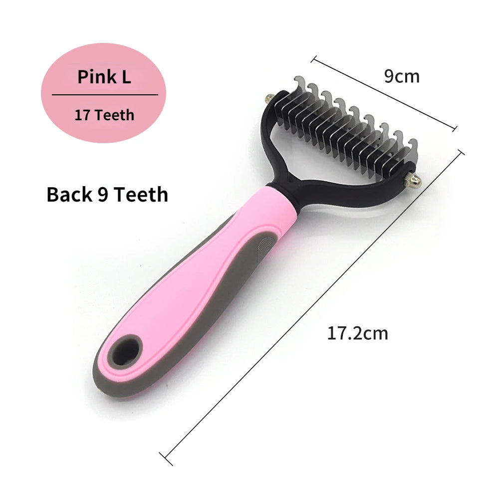 Brosse de toilettage professionnelle pour chien et chat — Anti-poils et dêmêlamélage