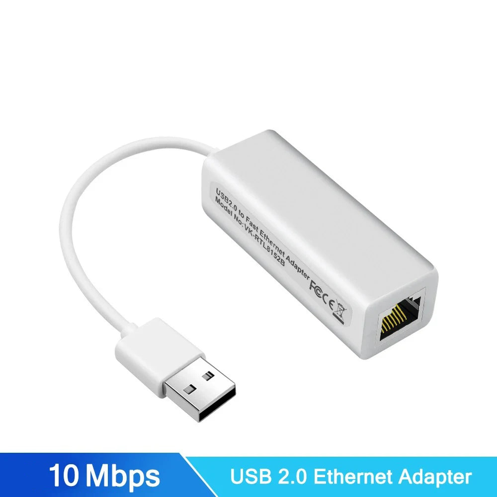Adaptateur Ethernet 2.5G USB-C / USB 3.0 vers RJ45 — 2500 Mbps, Compatible MacBook & iPad