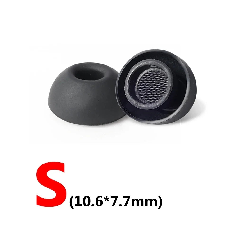 Embouts en Silicone pour AirPods Pro 1re et 2e Génération — XS/S/M/L, Blanc et Noir