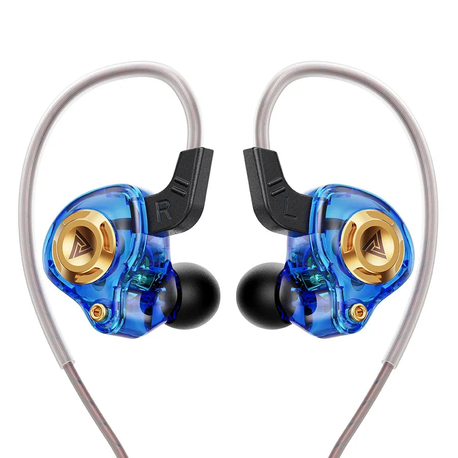 Écouteurs Filaires QKZ AK6 — Son Hi-Fi, Basses Puissantes & Micro Intégré
