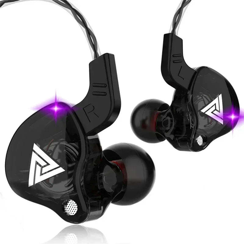 Écouteurs Filaires QKZ AK6 — Son Hi-Fi, Basses Puissantes & Micro Intégré