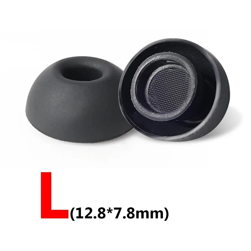 Embouts en Silicone pour AirPods Pro 1re et 2e Génération — XS/S/M/L, Blanc et Noir