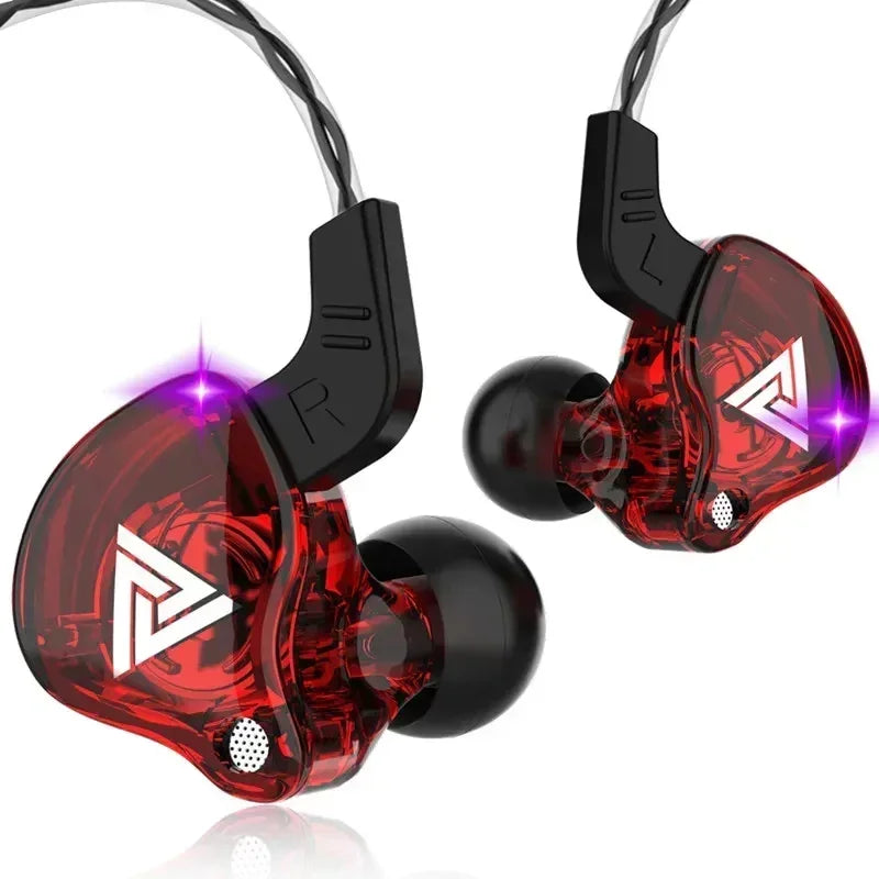 Écouteurs Filaires QKZ AK6 — Son Hi-Fi, Basses Puissantes & Micro Intégré