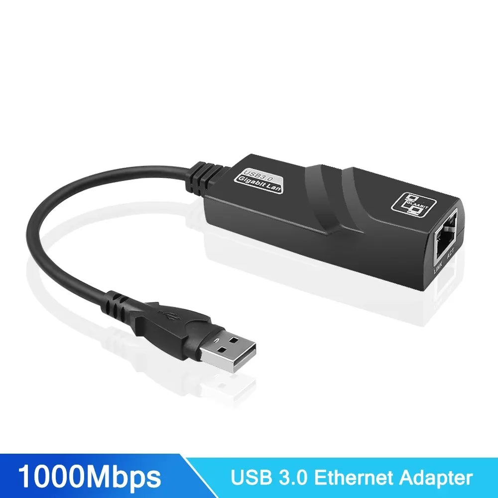 Adaptateur Ethernet 2.5G USB-C / USB 3.0 vers RJ45 — 2500 Mbps, Compatible MacBook & iPad