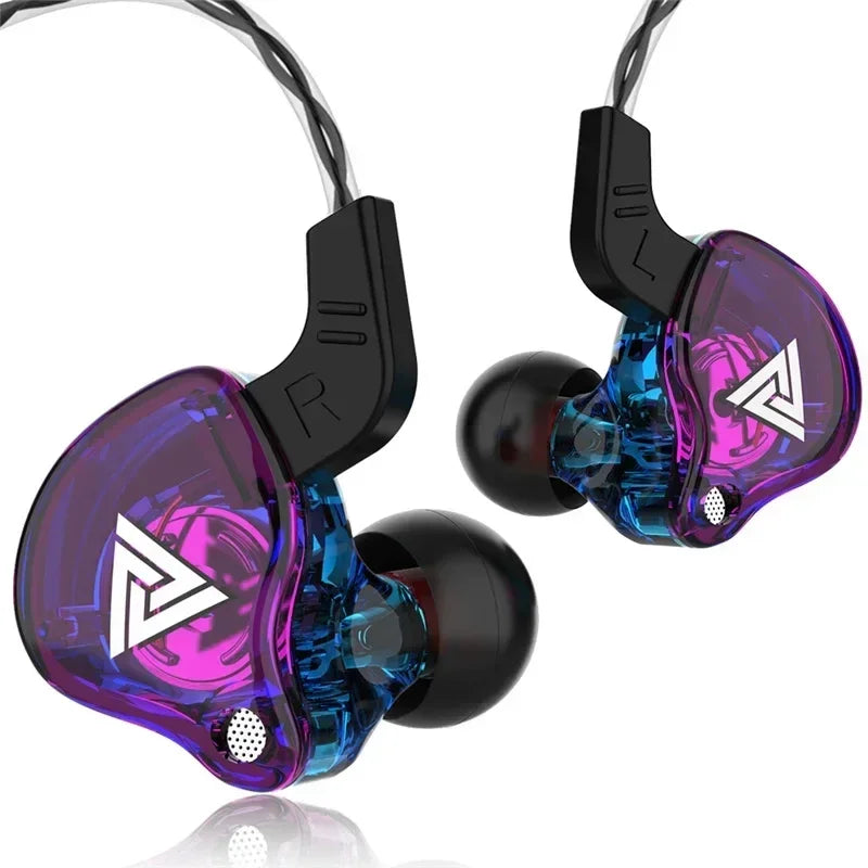 Écouteurs Filaires QKZ AK6 — Son Hi-Fi, Basses Puissantes & Micro Intégré