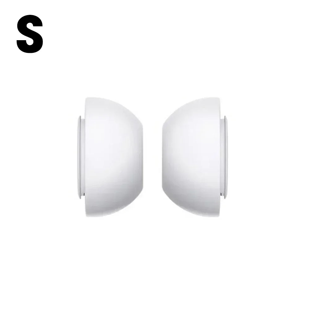 Embouts en Silicone pour AirPods Pro 1re et 2e Génération — XS/S/M/L, Blanc et Noir