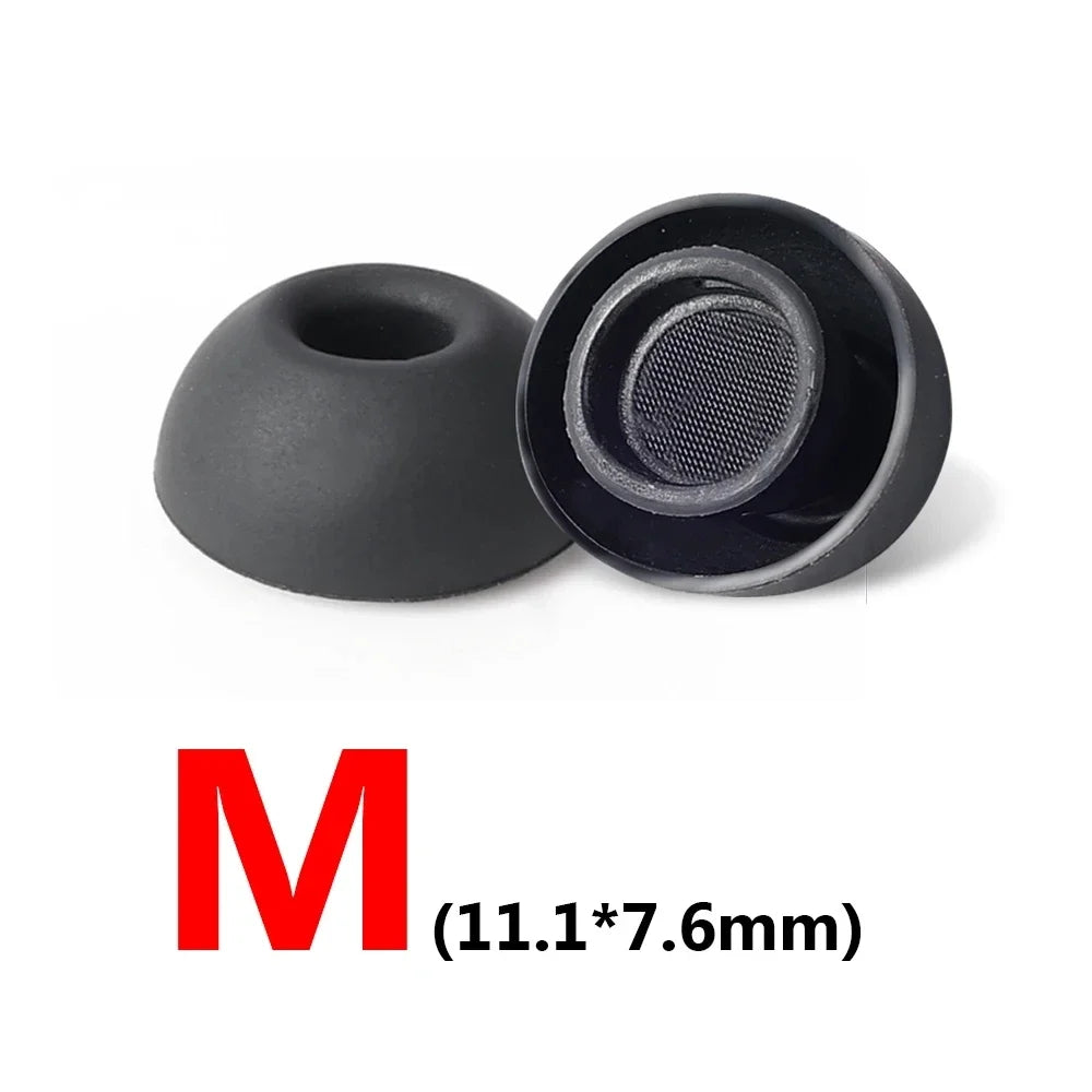 Embouts en Silicone pour AirPods Pro 1re et 2e Génération — XS/S/M/L, Blanc et Noir