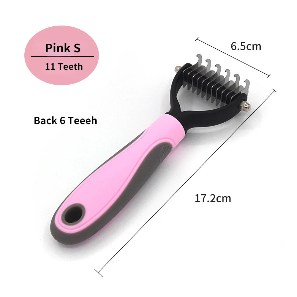 Brosse de toilettage professionnelle pour chien et chat — Anti-poils et dêmêlamélage