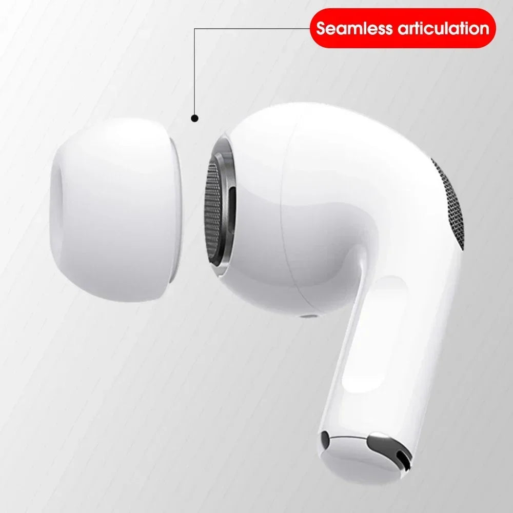 Embouts en Silicone pour AirPods Pro 1re et 2e Génération — XS/S/M/L, Blanc et Noir