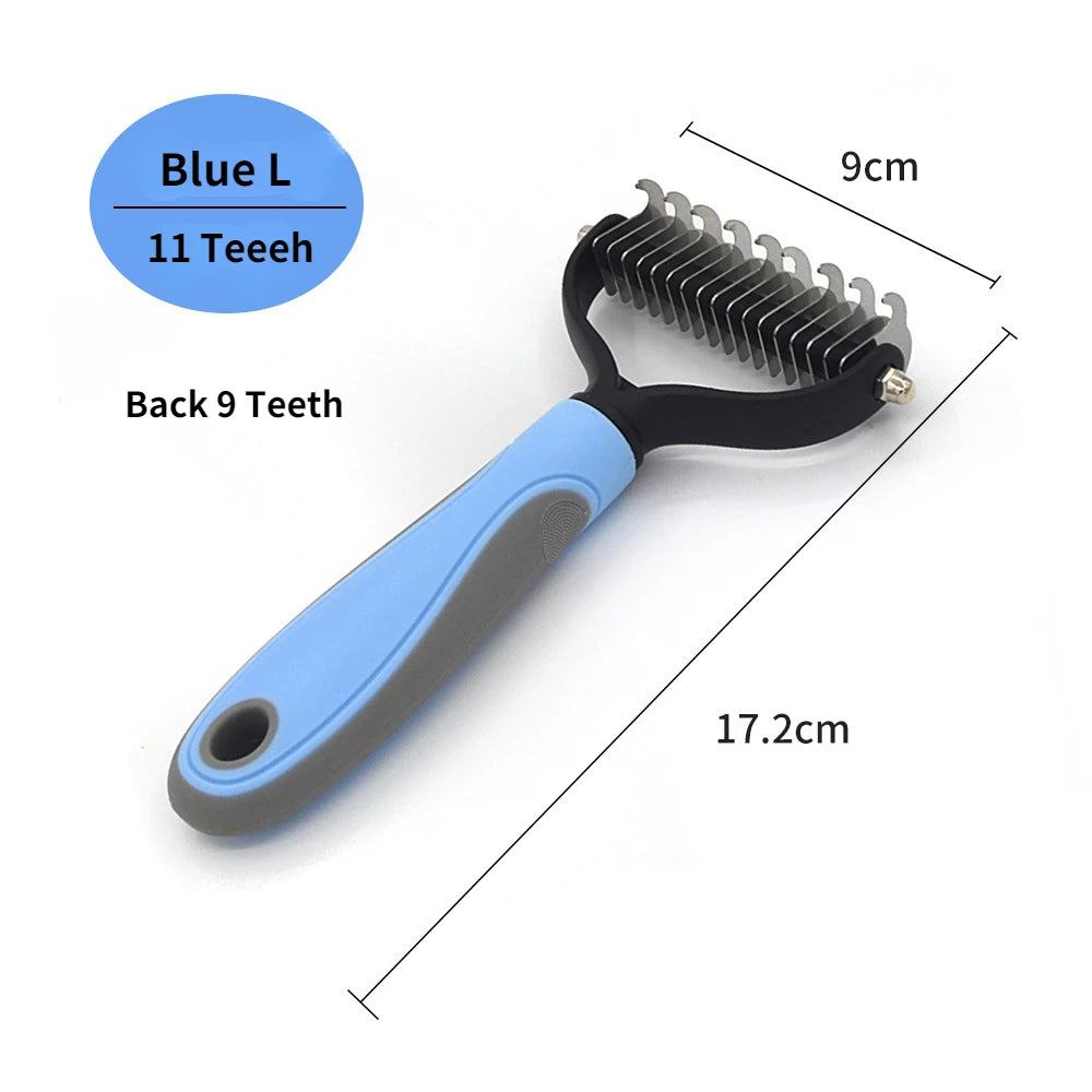 Brosse de toilettage professionnelle pour chien et chat — Anti-poils et dêmêlamélage